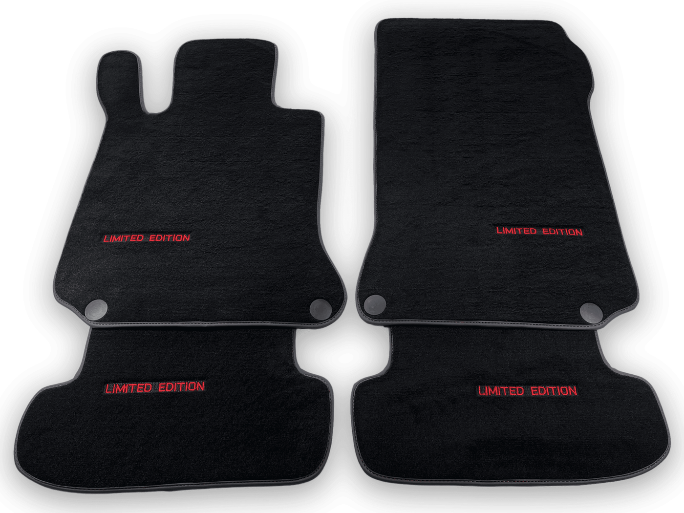 Black Floor Mats For Mercedes Benz CLA-Class C118 Coupe (2020-2023) Hybrid | Limited Edition - AutoWin
