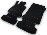 Black Floor Mats For Mercedes Benz CLA-Class C118 Coupe (2020-2023) Hybrid | Limited Edition - AutoWin