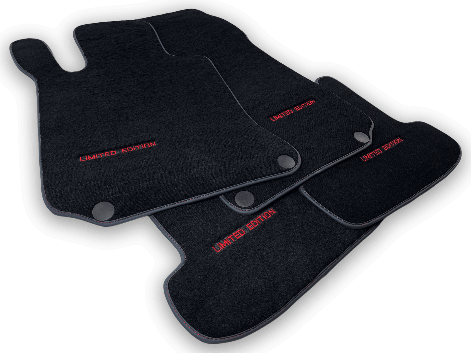 Black Floor Mats For Mercedes Benz CLA-Class X118 Shooting Brake (2020-2023) Hybrid| Limited Edition - AutoWin