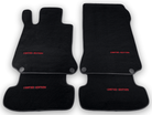 Black Floor Mats For Mercedes Benz CLS-Class C257 Coupe (2018-2023) | Limited Edition - AutoWin