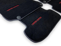 Black Floor Mats For Mercedes Benz E-Class S210 Estate 4Matic (1996-2003) | Limited Edition - AutoWin