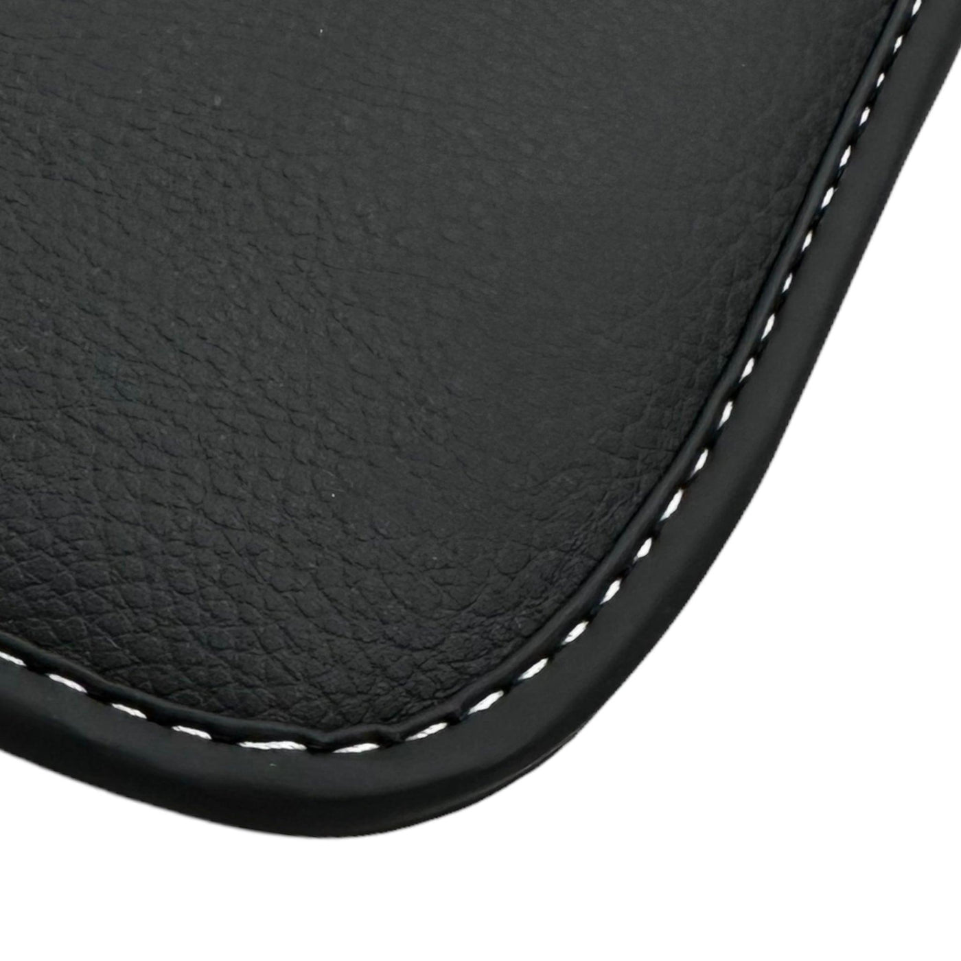 Black Floor Mats for Mercedes Benz E-Class W213 Sedan (2020-2023) Hybrid | "NO STEPS" Fluorescent Logo - AutoWin