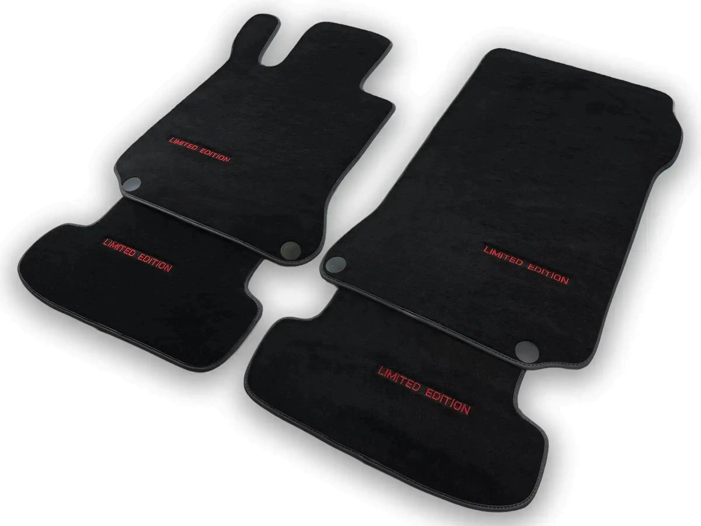 Black Floor Mats For Mercedes Benz EQS-Class V297 (2021-2023) | Limited Edition - AutoWin