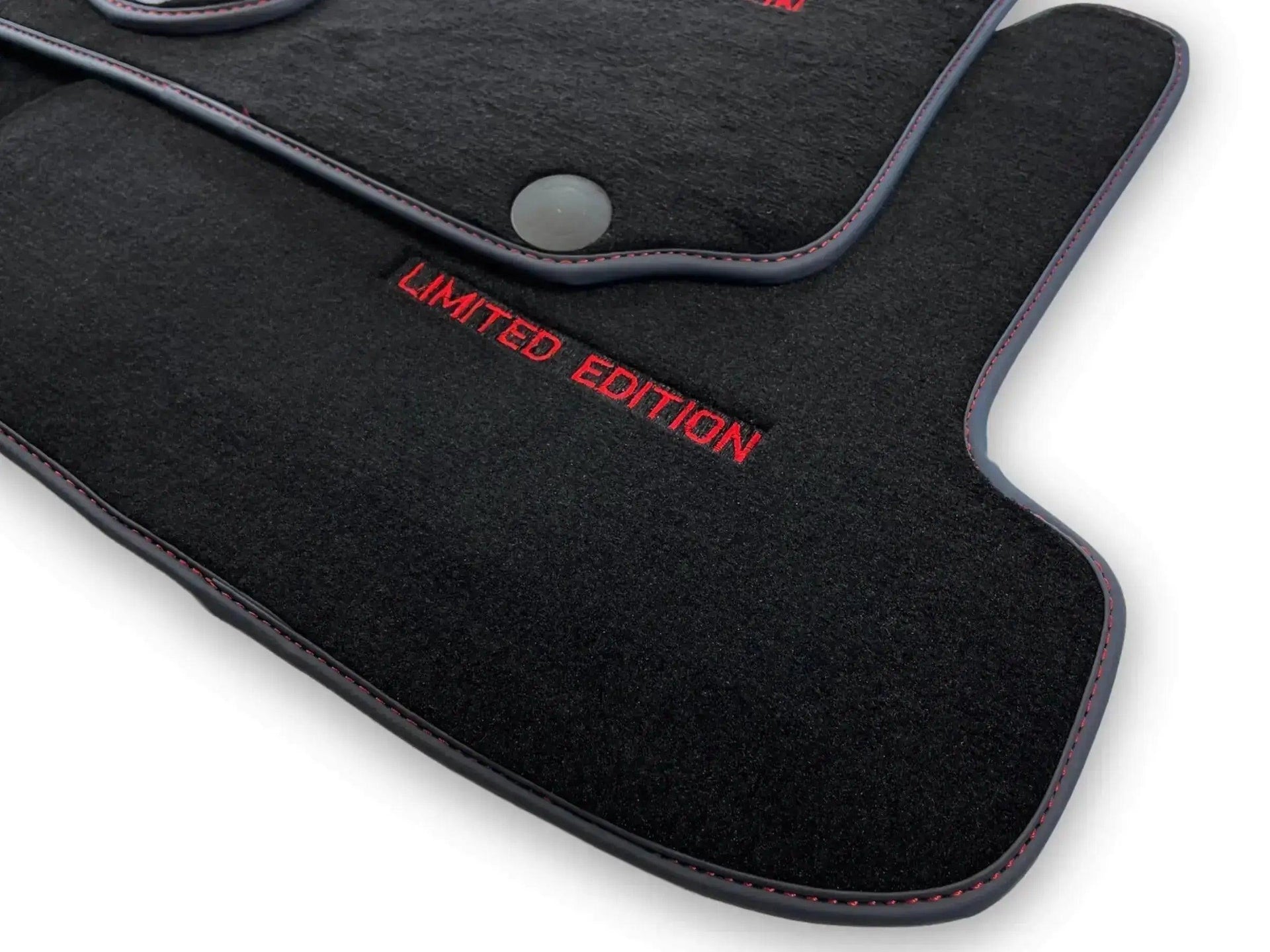 Black Floor Mats For Mercedes Benz GLB-Class X247 (2020-2023) | Limited Edition - AutoWin
