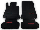 Black Floor Mats For Mercedes Benz GLE-Class C292 Coupe (2015-2020) | Limited Edition - AutoWin