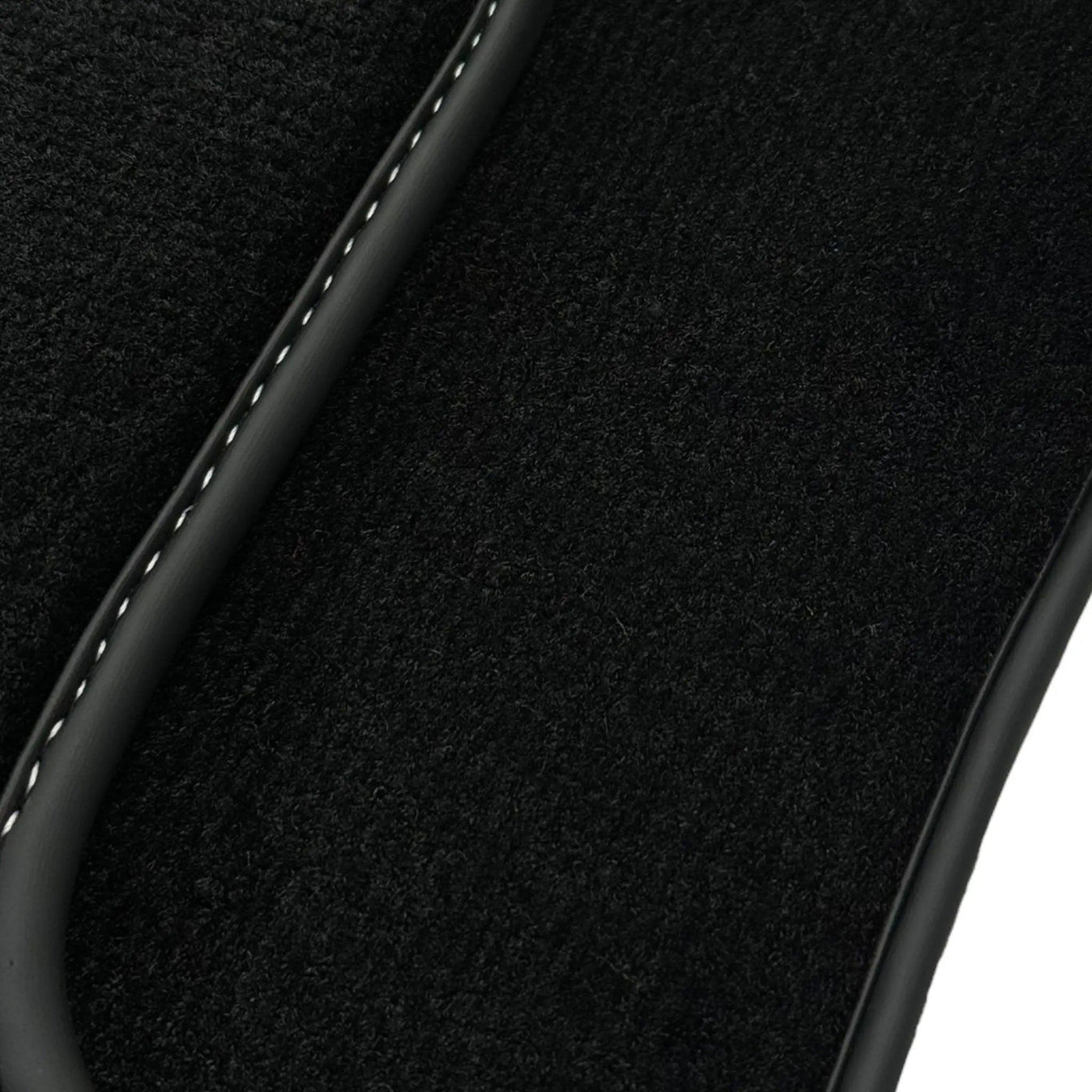 Black Floor Mats for Mercedes-Benz R107/C107 Coupe (1971-1989) - AutoWin