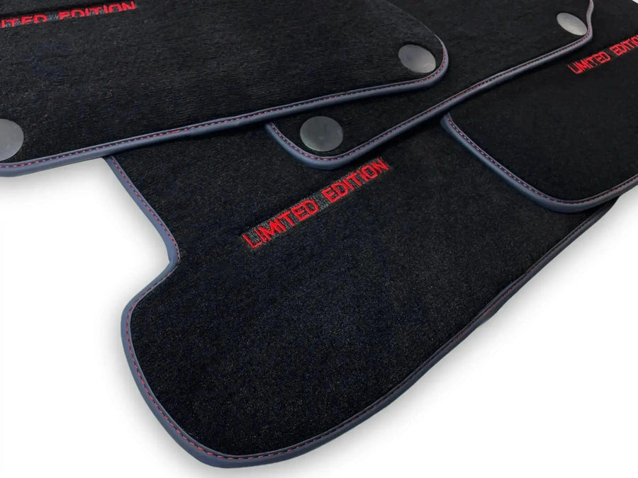Black Floor Mats For Mercedes Benz S-Class C217 Coupe (2014-2023) | Limited Edition - AutoWin