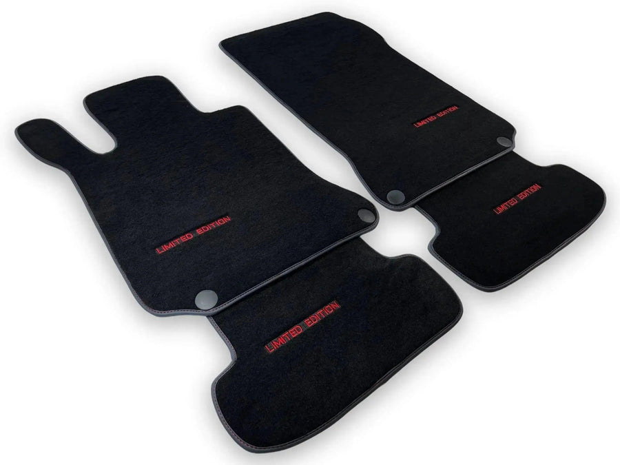 Black Floor Mats For Mercedes Benz S-Class C217 Coupe (2014-2023) | Limited Edition - AutoWin
