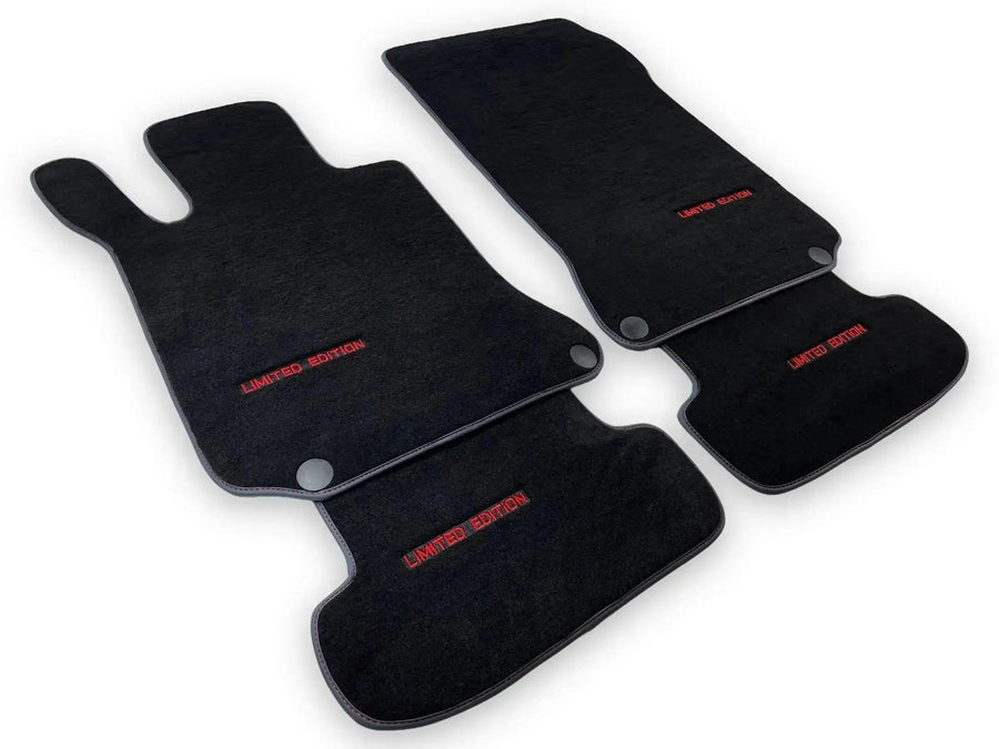 Black Floor Mats For Mercedes Benz S-Class C217 Coupe (2014-2023) | Limited Edition - AutoWin