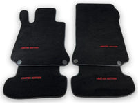 Black Floor Mats For Mercedes Benz S-Class W220 (1998-2005) Short Wheelbase | Limited Edition - AutoWin