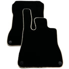 Black Floor Mats For Mercedes-Benz SL-Class R129 (1989-2001) Beige Trim - AutoWin