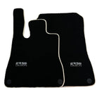 Black Floor Mats For Mercedes-Benz SL-Class R129 (1989-2001) ER56 Design - AutoWin