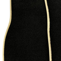 Black Floor Mats For Mercedes-Benz SL-Class R231 (2012-2022) Beige Trim - AutoWin