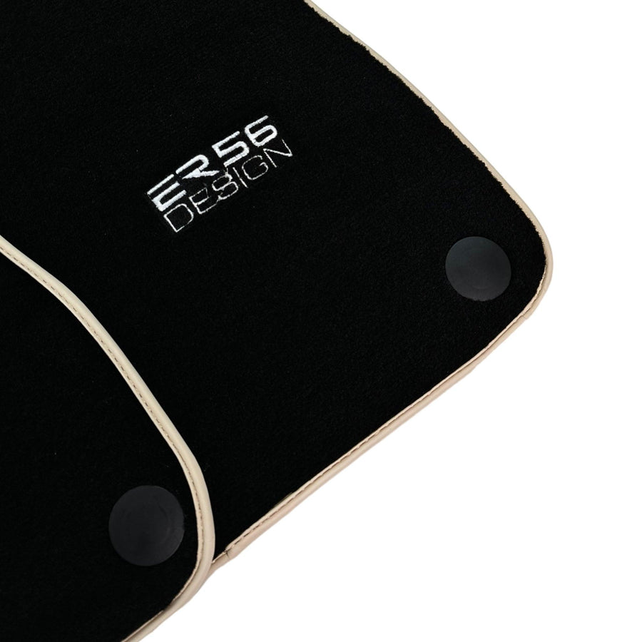 Black Floor Mats For Mercedes-Benz SL-Class R231 (2012-2022) ER56 Design - AutoWin