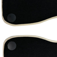 Black Floor Mats For Mercedes-Benz SL-Class R231 (2012-2022) ER56 Design - AutoWin