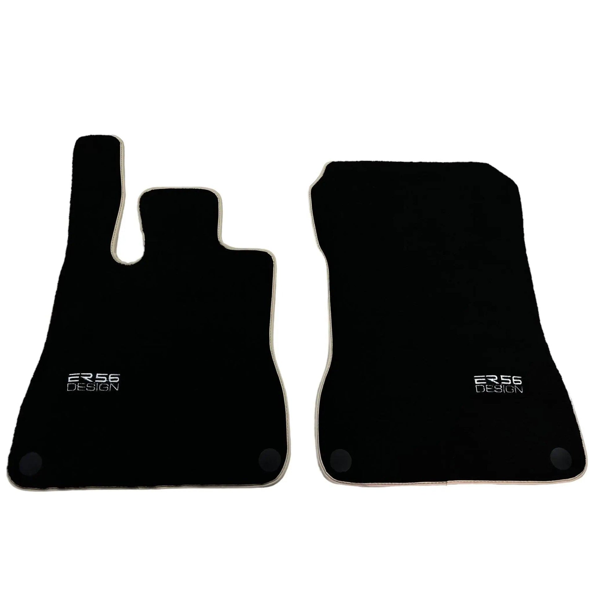 Black Floor Mats For Mercedes-Benz SL-Class R232 (2022-2023) ER56 Design - AutoWin
