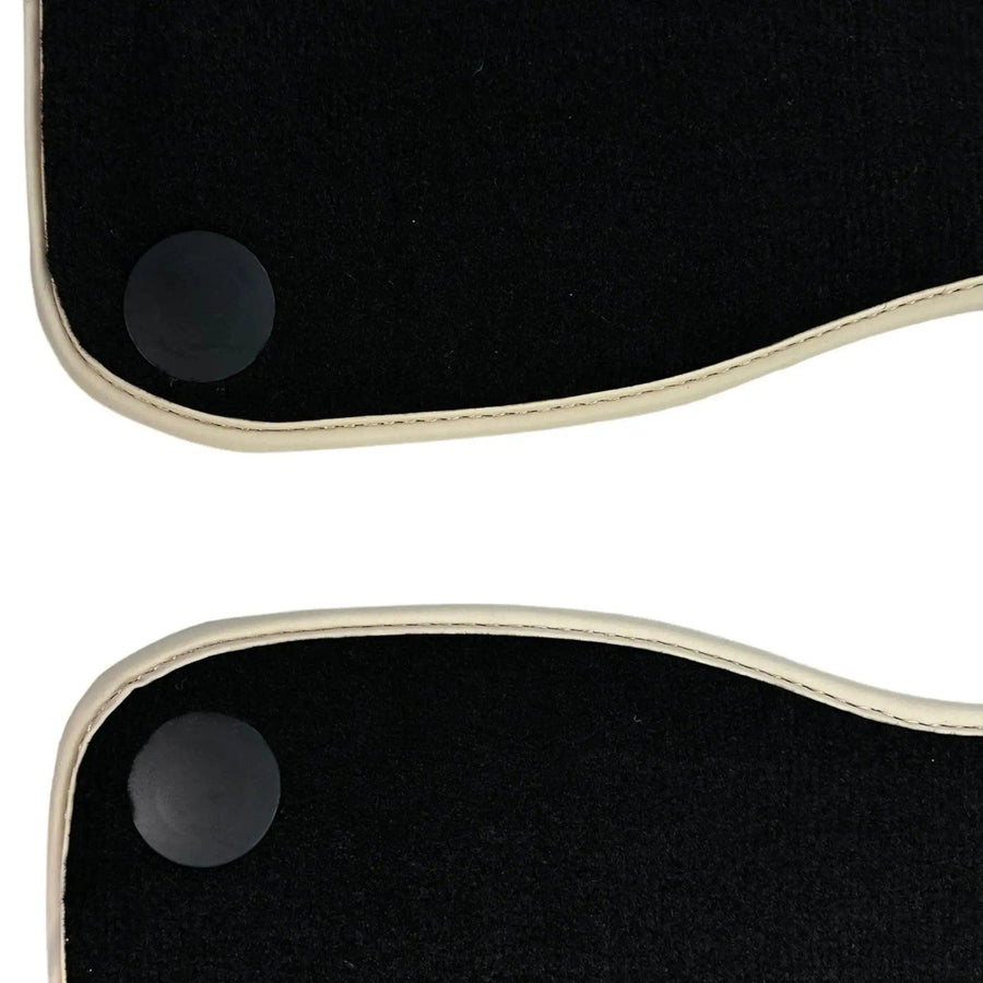 Black Floor Mats For Mercedes-Benz SLK-Class R170 (1996-1998) ER56 Design - AutoWin