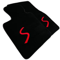 Black Floor Mats for Mini Cabrio F57 Convertible (2016-2023) - AutoWin