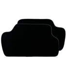 Black Floor Mats for Mini Cooper F56 (2013-2022) with Leather - AutoWin