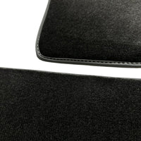 Black Floor Mats For Mitsubishi Pajero 1999-2005 - AutoWin