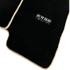 Black Floor Mats For Mitsubishi Pajero III (2000-2004) ER56 Design - AutoWin