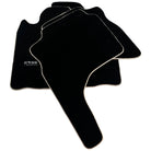 Black Floor Mats For Mitsubishi Pajero Sport (1996-2006) ER56 Design - AutoWin