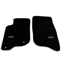 Black Floor Mats For Mitsubishi Pajero Sport (2009-2015) ER56 Design - AutoWin