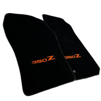 Black Floor Mats For Nissan 350Z (2003-2008) - AutoWin