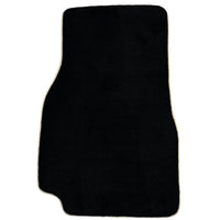 Black Floor Mats for Nissan Patrol (1988-1998) | Beige Trim - AutoWin