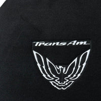 Black Floor Mats for Pontiac FireBird (1993-2002) with Trans Am Logo - AutoWin