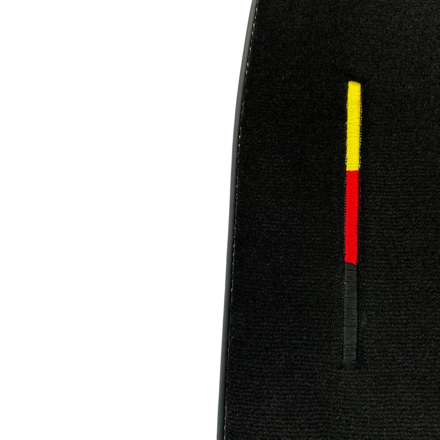Black Floor Mats for Porsche 718 Cayman (2017-2023) - AutoWin