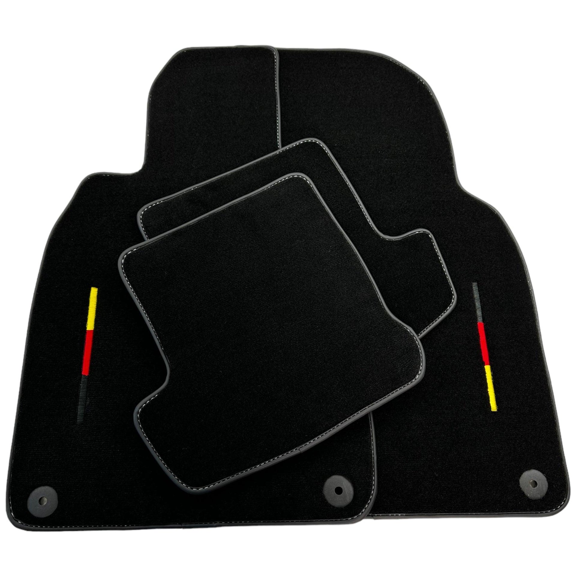 Black Floor Mats for Porsche 911 - 992 (2019-2024) - AutoWin