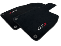 Black Floor Mats for Porsche 981 Boxster (2013-2016) - AutoWin