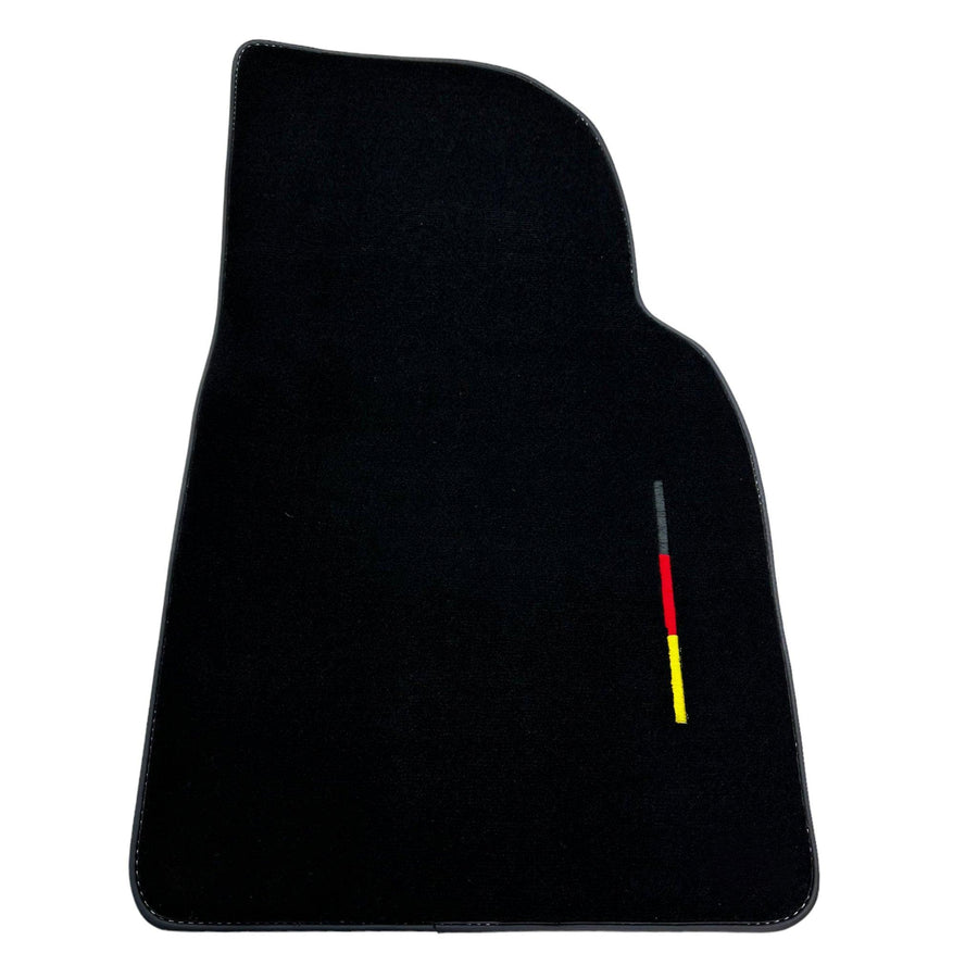 Black Floor Mats for Porsche 987 Boxster (2005-2012) - AutoWin