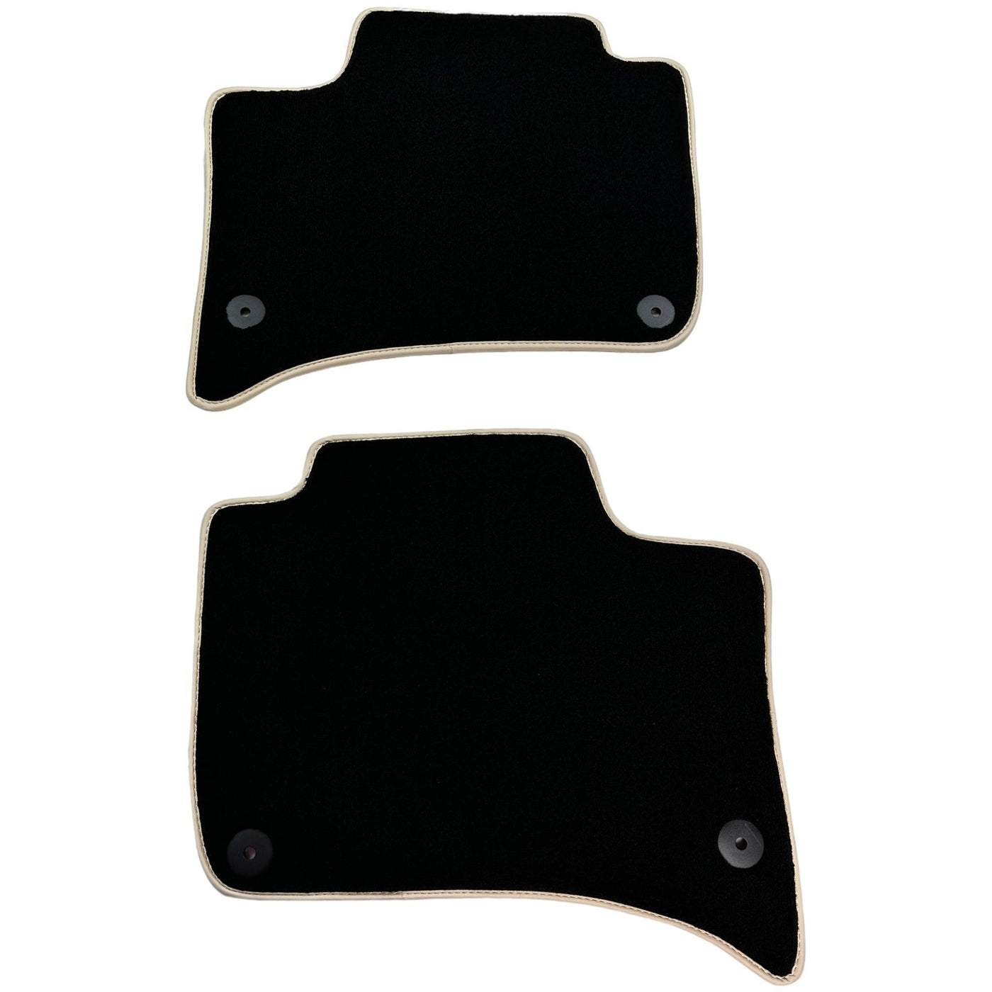 Black Floor Mats for Porsche Cayenne (2010-2018) ER56 Design - AutoWin