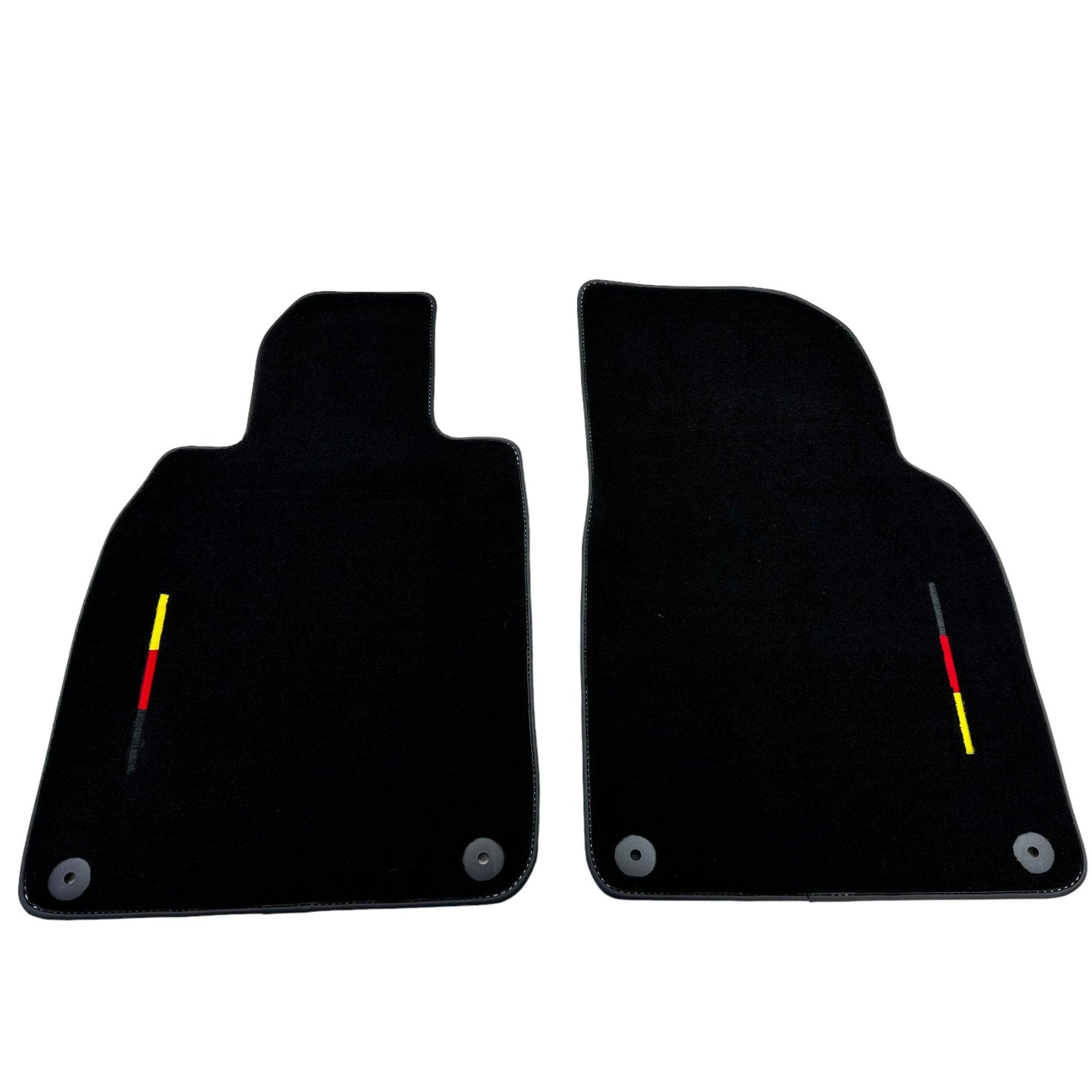 Black Floor Mats for Porsche Panamera (2017-2023) - AutoWin