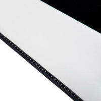 Black Floor Mats for Rolls Royce Phantom VIII (2017-2024) with White Leather