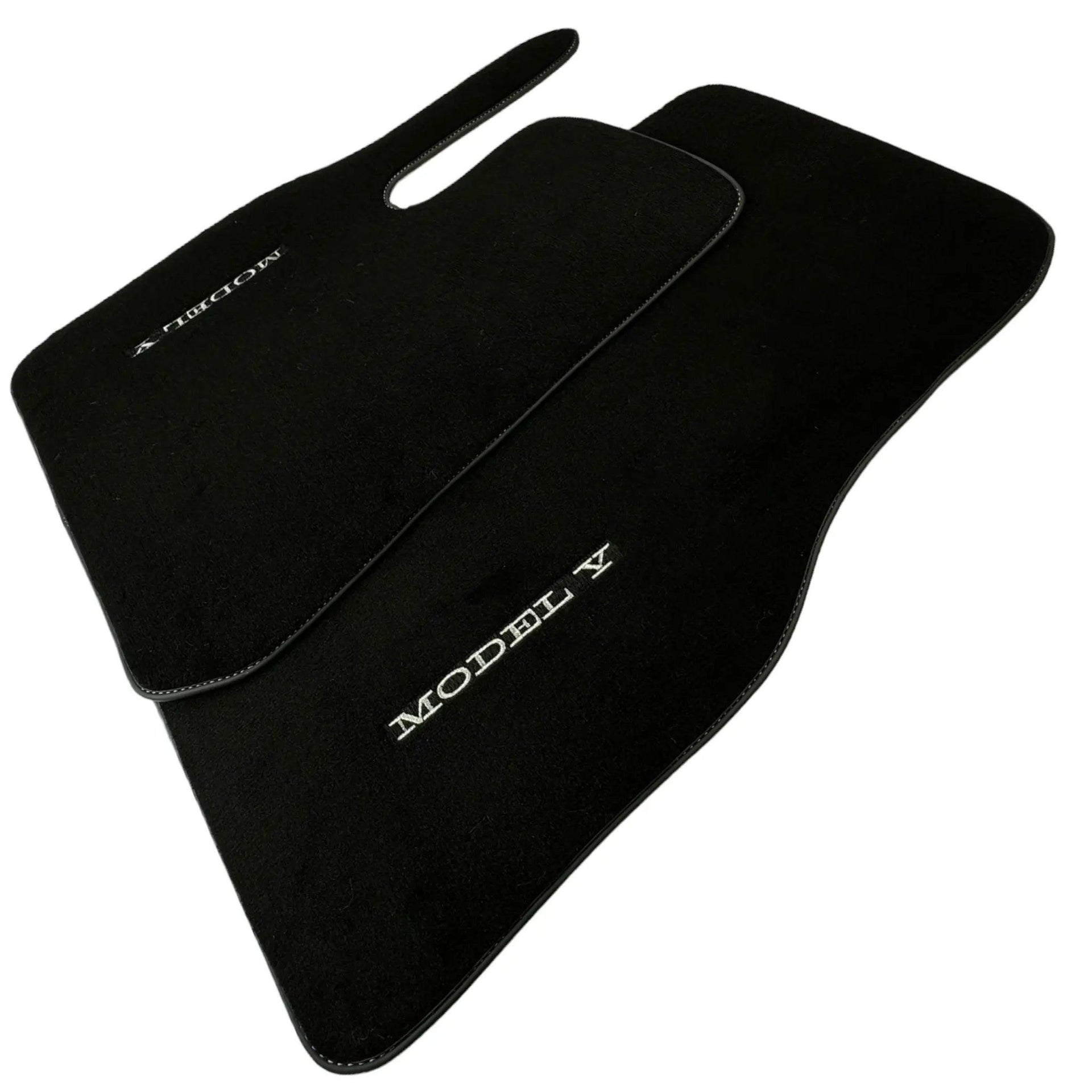 Black Floor Mats For Tesla Model Y (2020-2023) - AutoWin