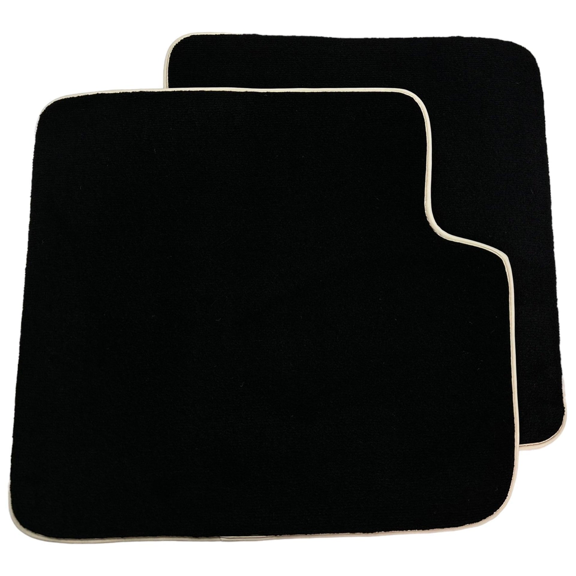 Black Floor Mats For Toyota Corolla E12 (2001-2007) ER56 Design - AutoWin