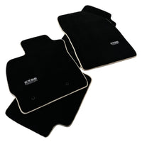 Black Floor Mats For Toyota Corolla E15 (2007-2014) ER56 Design - AutoWin