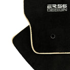 Black Floor Mats For Toyota Corolla E15 (2007-2014) ER56 Design - AutoWin