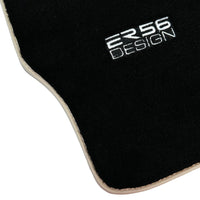 Black Floor Mats For Toyota Corolla E16 (2014-2019) ER56 Design - AutoWin