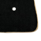 Black Floor Mats For Toyota Corolla Verso (2004-2009) ER56 Design - AutoWin