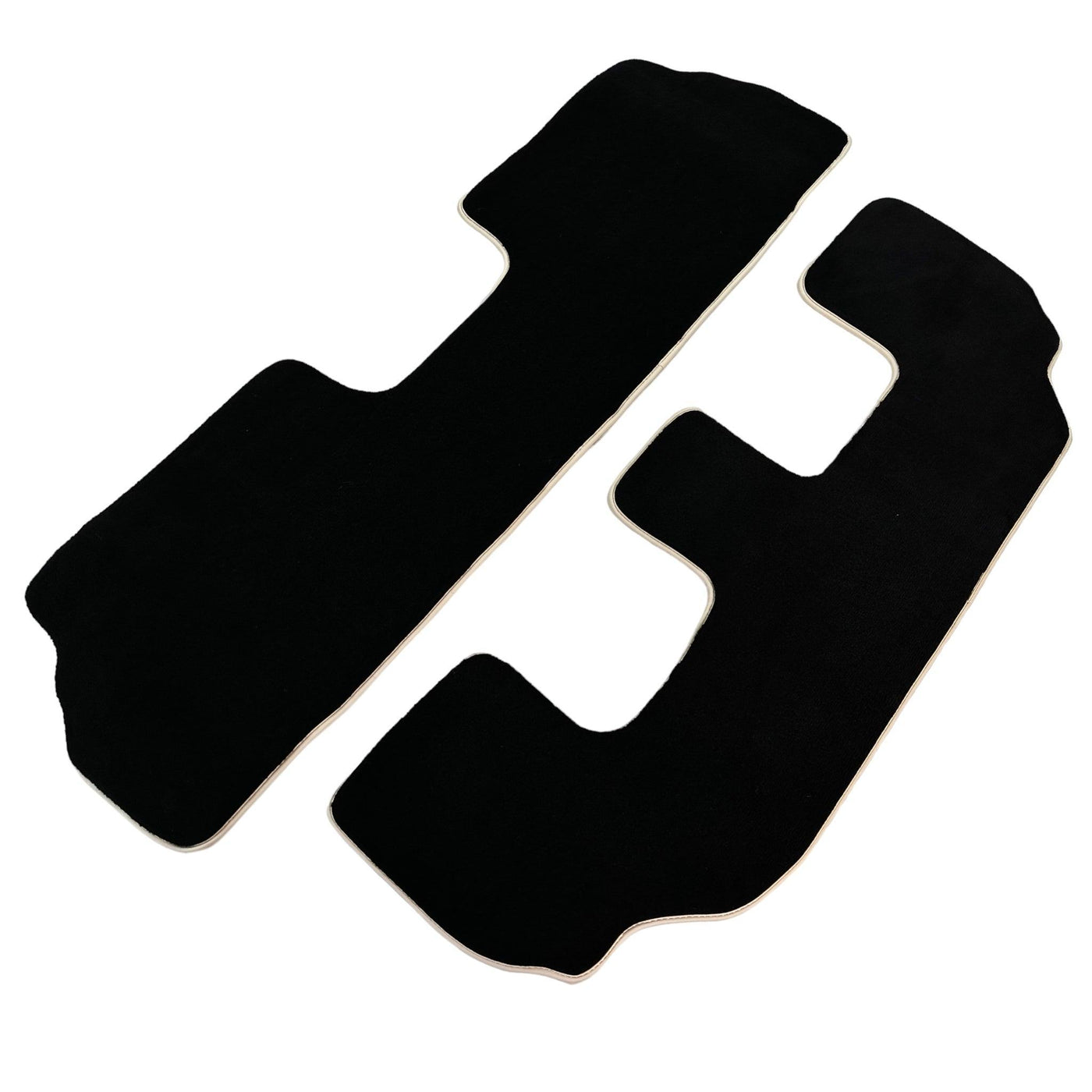 Black Floor Mats For Toyota Corolla Verso (2004-2009) ER56 Design - AutoWin