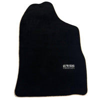 Black Floor Mats For Toyota Land Cruiser 90 (1997-2003) Beige Trim | ER56 Design - AutoWin