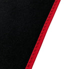 Black Floor Mats For Toyota Land Cruiser 90 (1997-2003) Red Trim | ER56 Design - AutoWin