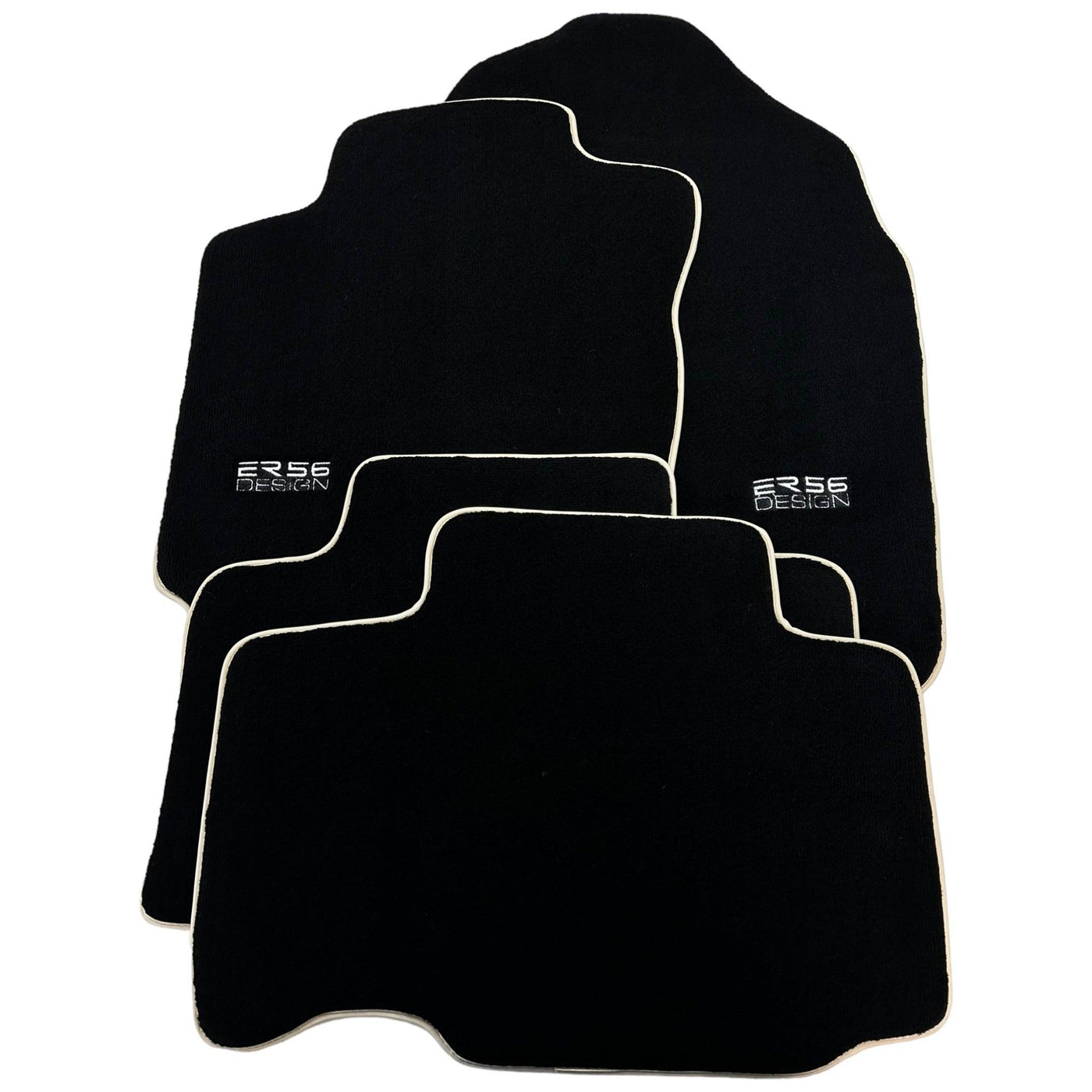 Black Floor Mats For Toyota RAV4 (2013-2018) ER56 Design - AutoWin