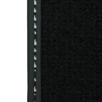 Black Floor Mats with Leather for Lamborghini Gallardo (2004-2014) - Fighter Jet Edition - AutoWin