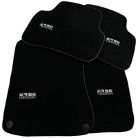 Black Luxury Floor Mats for Mercedes Benz C-Class W203 Sedan (2000-2007) | ER56 Design - AutoWin