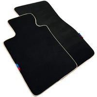 Black Mats For BMW Gran Tourer F46 (2015-2022) 5 Seats | Beige Trim - AutoWin